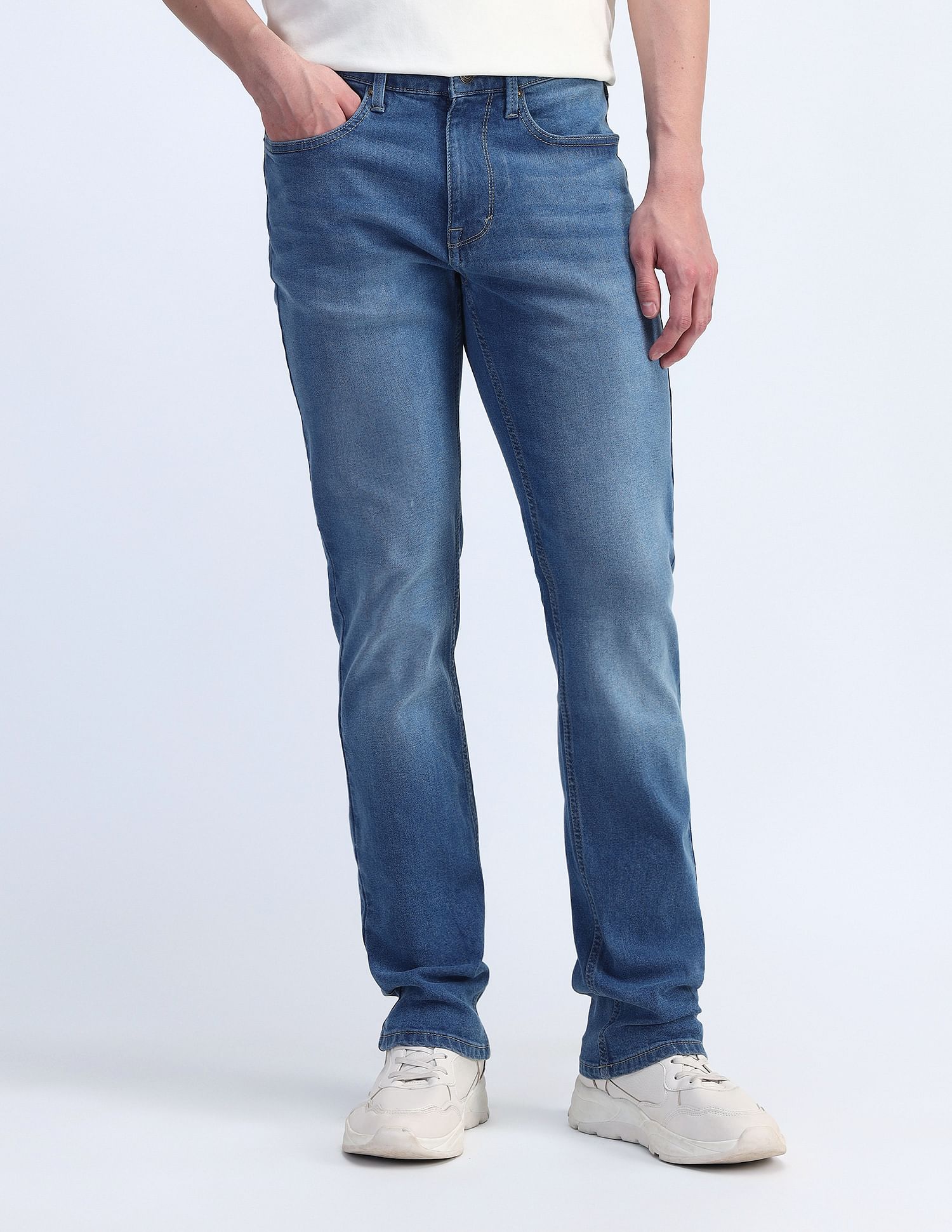 Flying Machine Freddie Slim Straight Fit Jeans