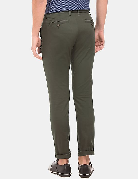 U.S. Polo Assn. Mid Rise Slim Fit Trousers