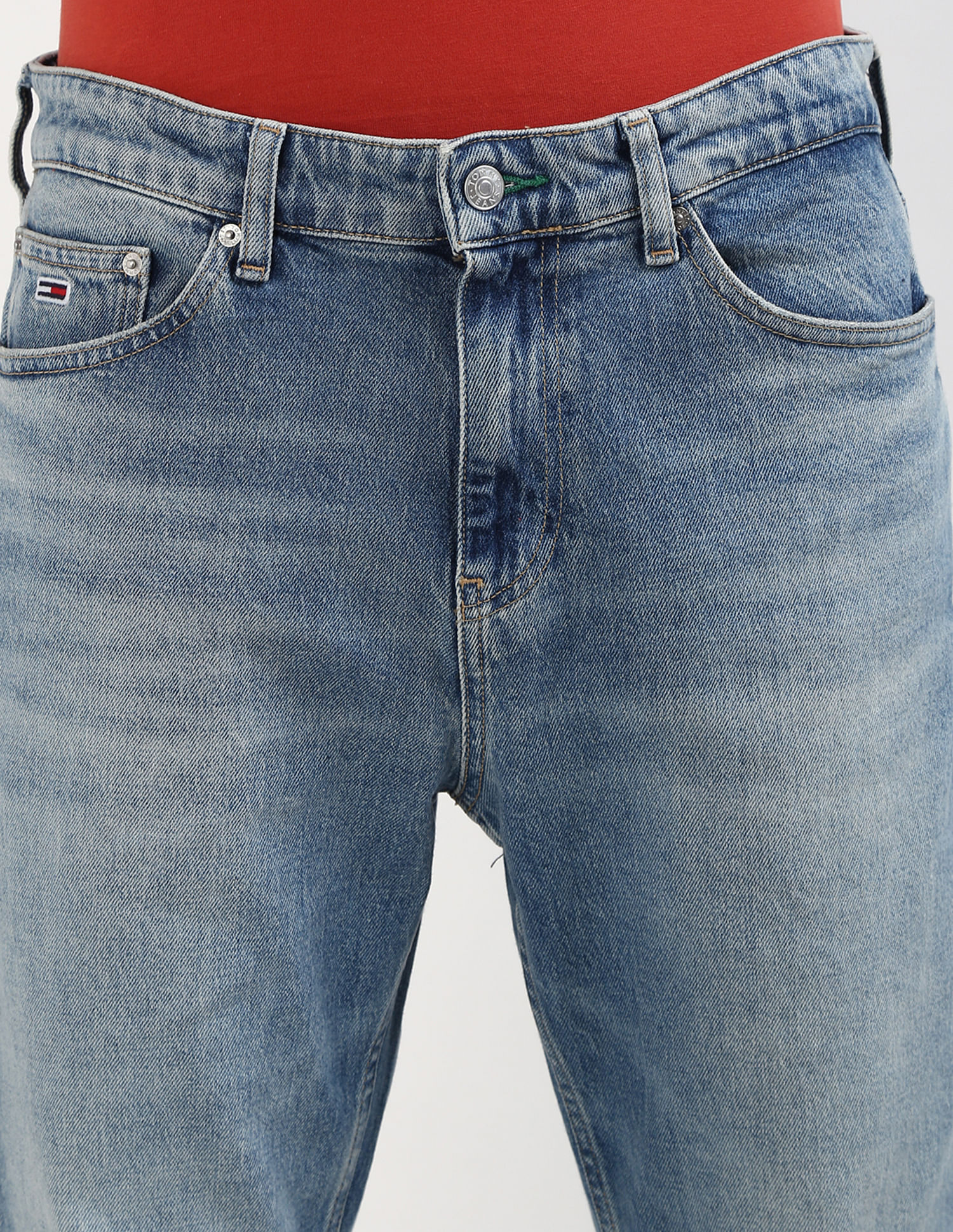 Tommy Hilfiger Mid Rise Rayan Straight Fit Jeans