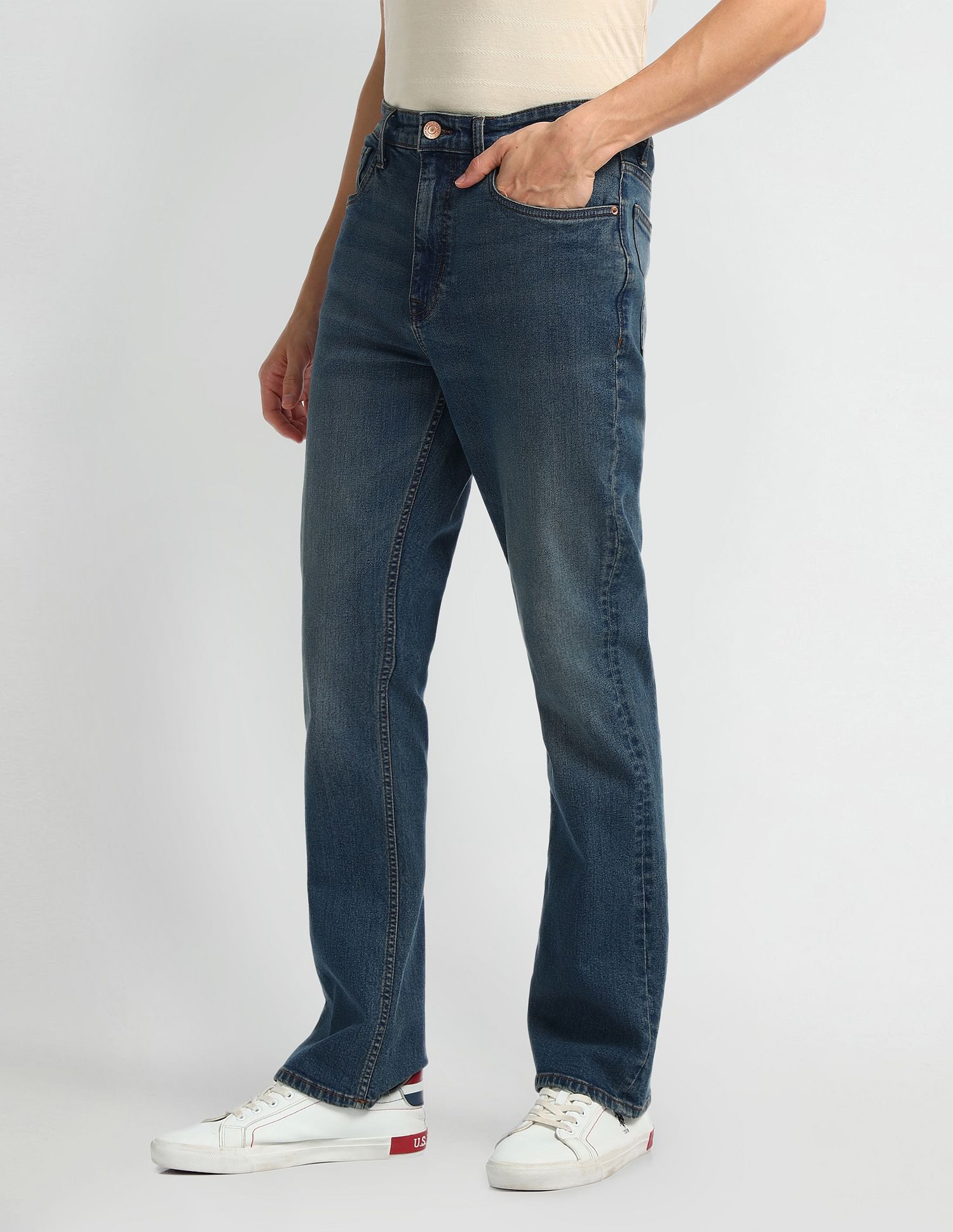 U.S. Polo Assn. Denim Co. Connor Bootcut Blue Jeans