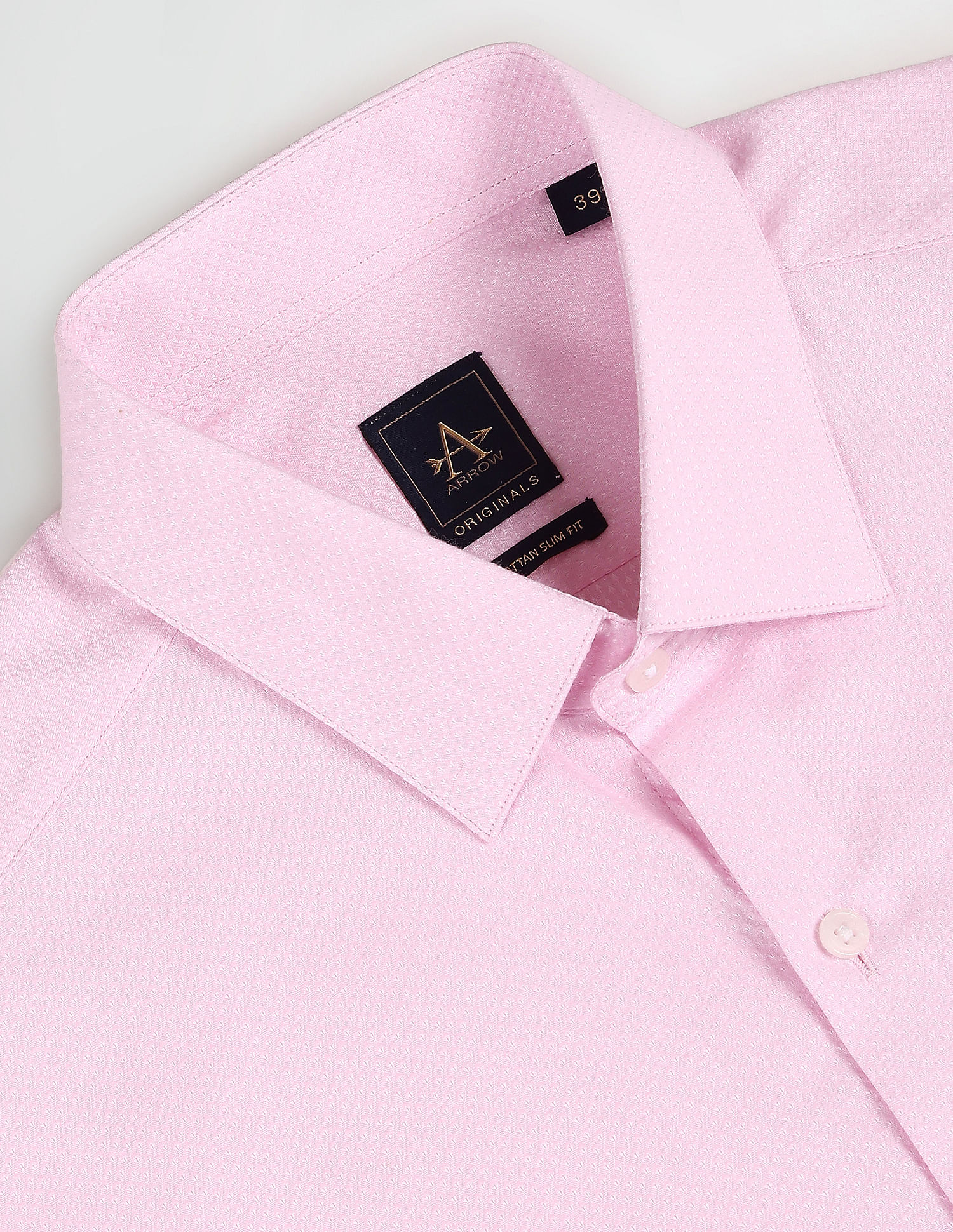 Arrow Manhattan Slim Fit Dobby Shirt