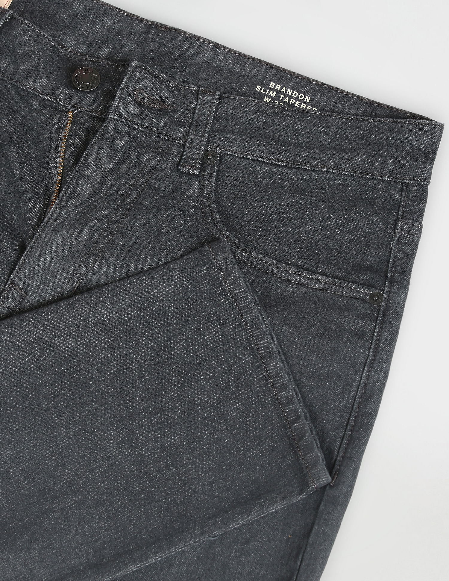 U.S. Polo Assn. Denim Co. Slim Tapered Fit Grey Jeans