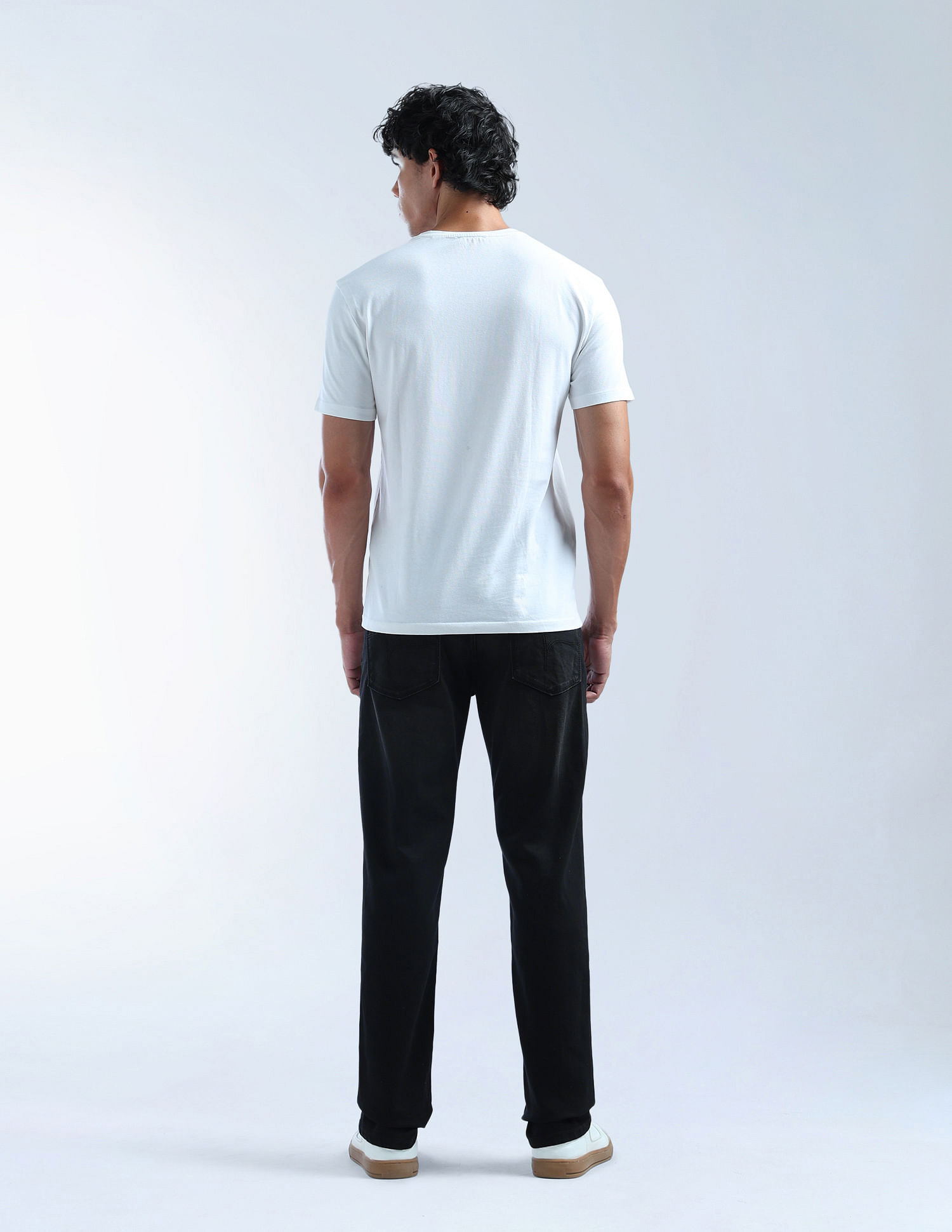 Flying Machine Mankle Relaxed Tapered Mid Rise Jeans