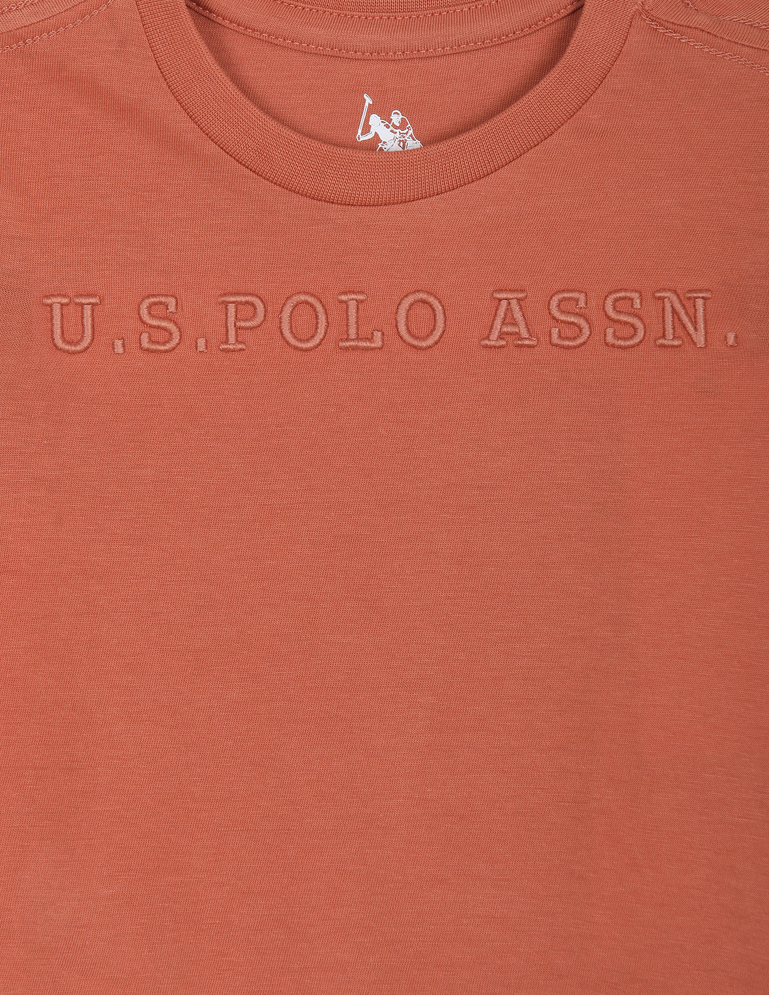 U.S. Polo Assn. Kids Boys Embroidered Crew Neck T-Shirt