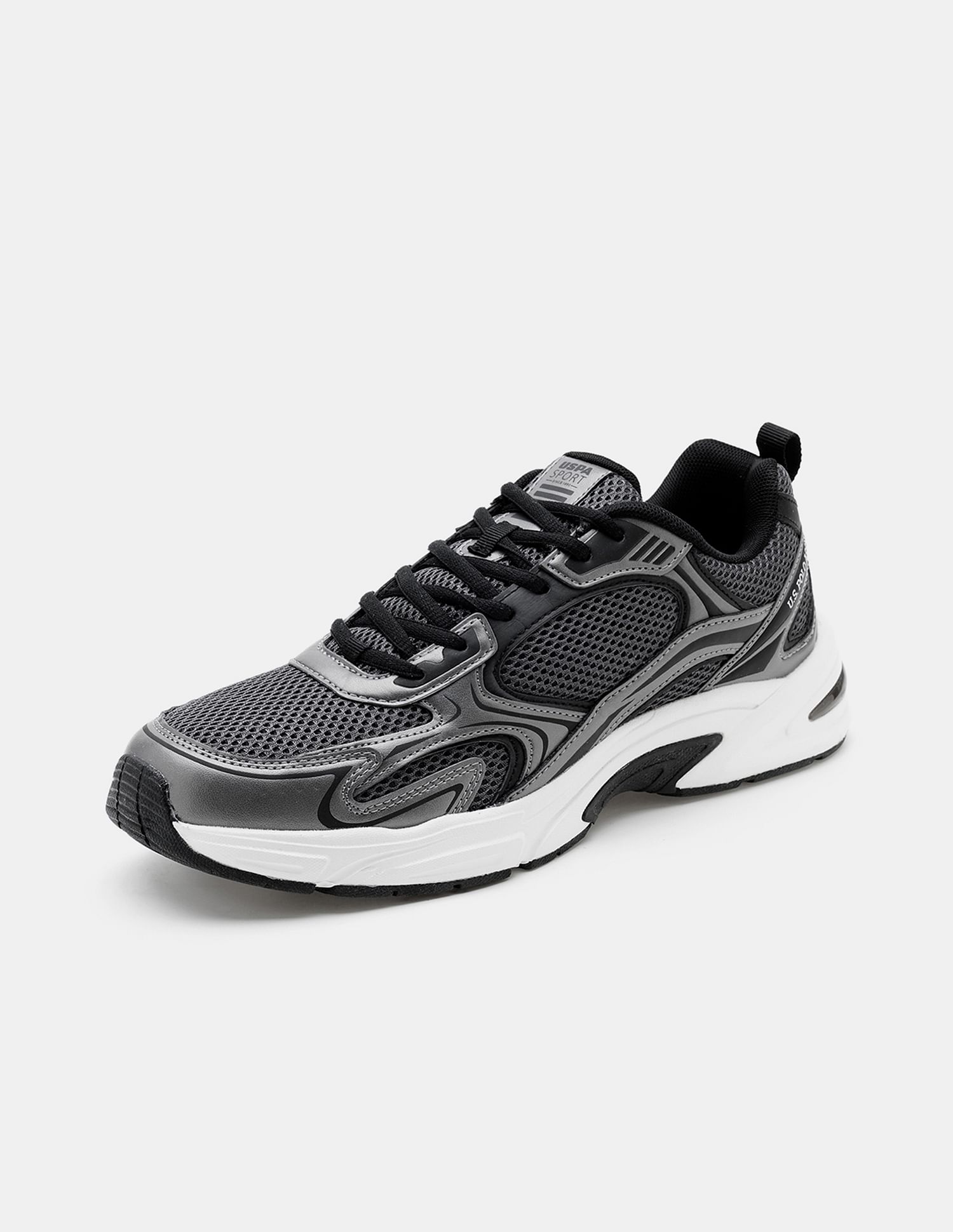 U.S. Polo Assn. Men Santiago Colour Blocked Sneakers