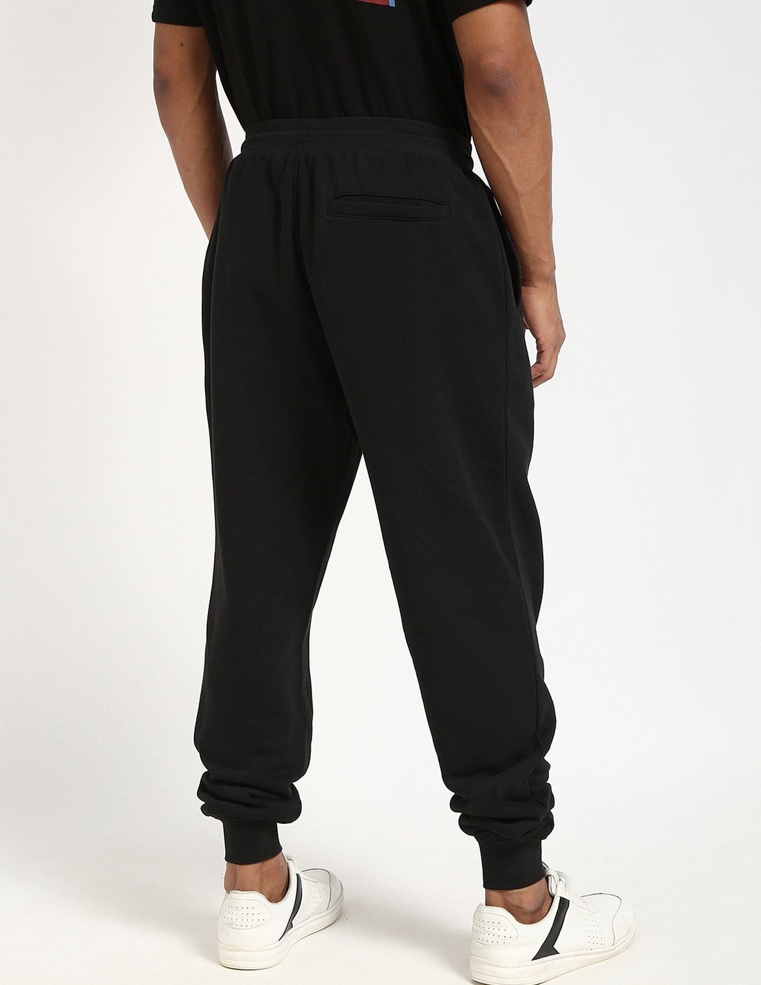 Tommy Hilfiger Regular-Fit Solid Mid Rise Jogger