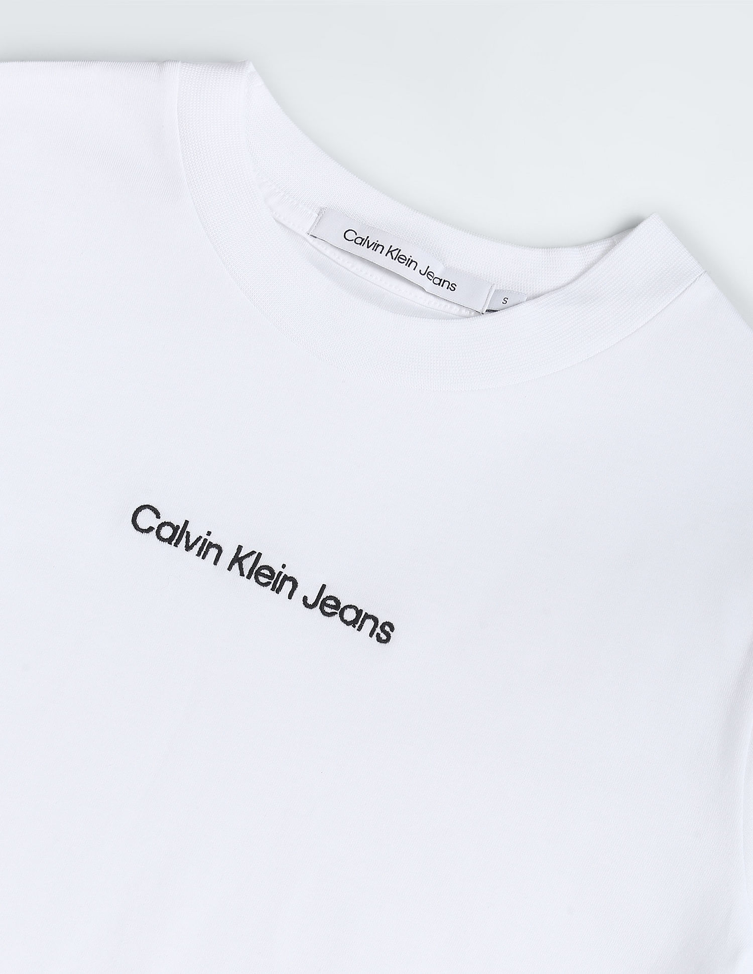 Calvin Klein Institutional Box Slim T-Shirt - Black - The Designer Warehouse