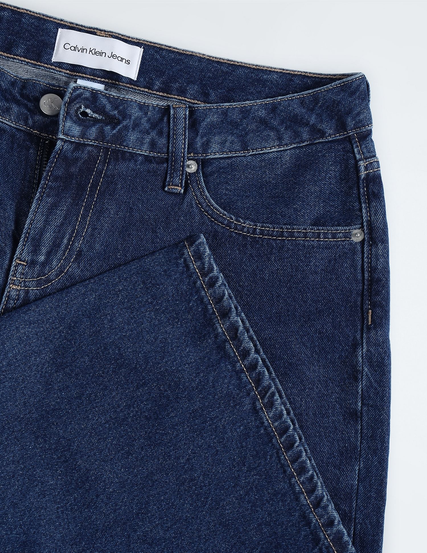 Calvin Klein Jeans Extreme Low Rise Baggy Jeans