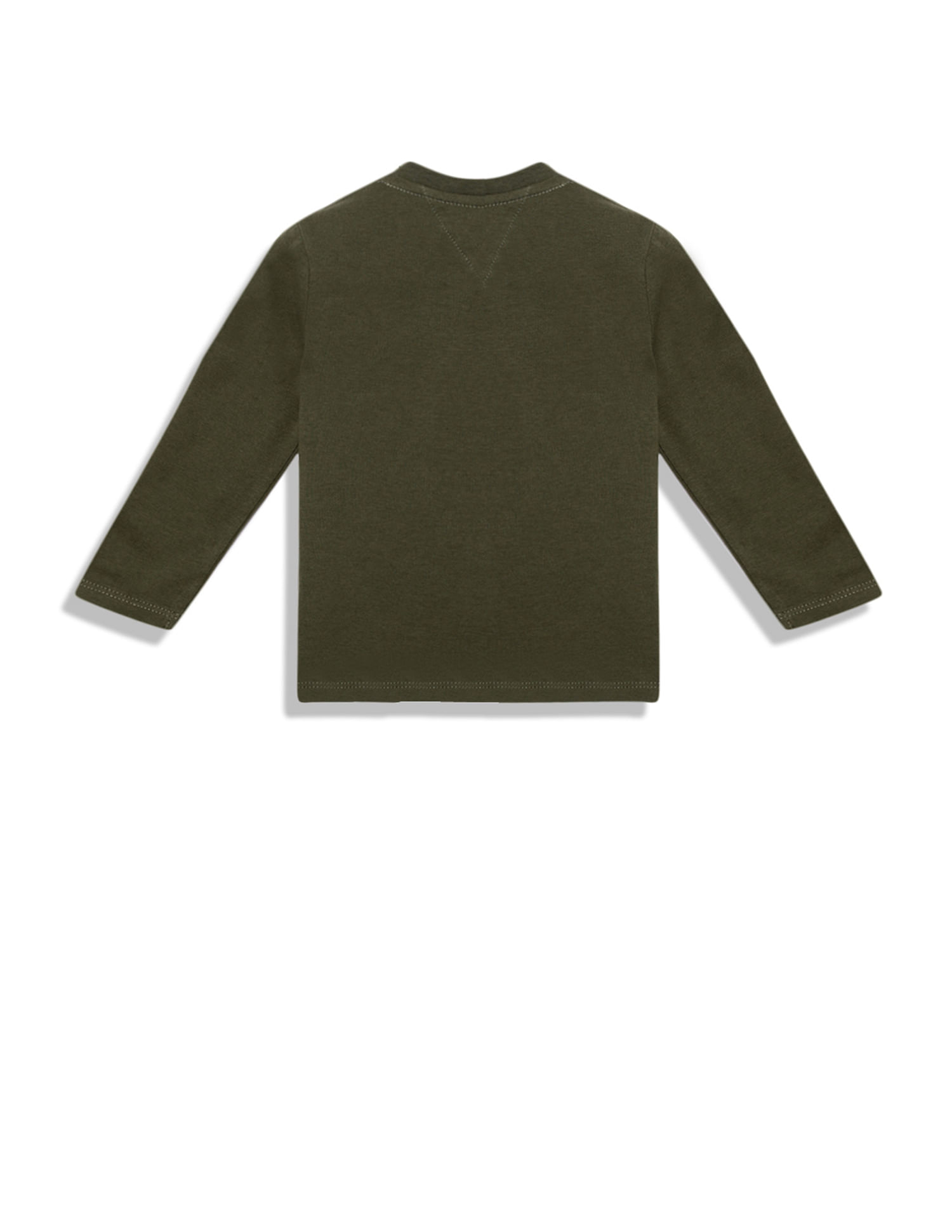 Tommy Hilfiger Kids Boys Transitional Cotton Metallic Logo T-Shirt