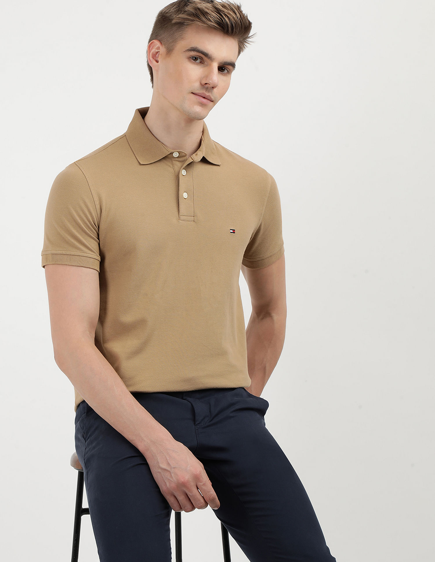 Tommy Hilfiger Stretch Slim Fit Polo Shirt