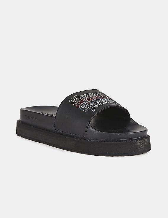 Tommy hilfiger hot sale denim sliders