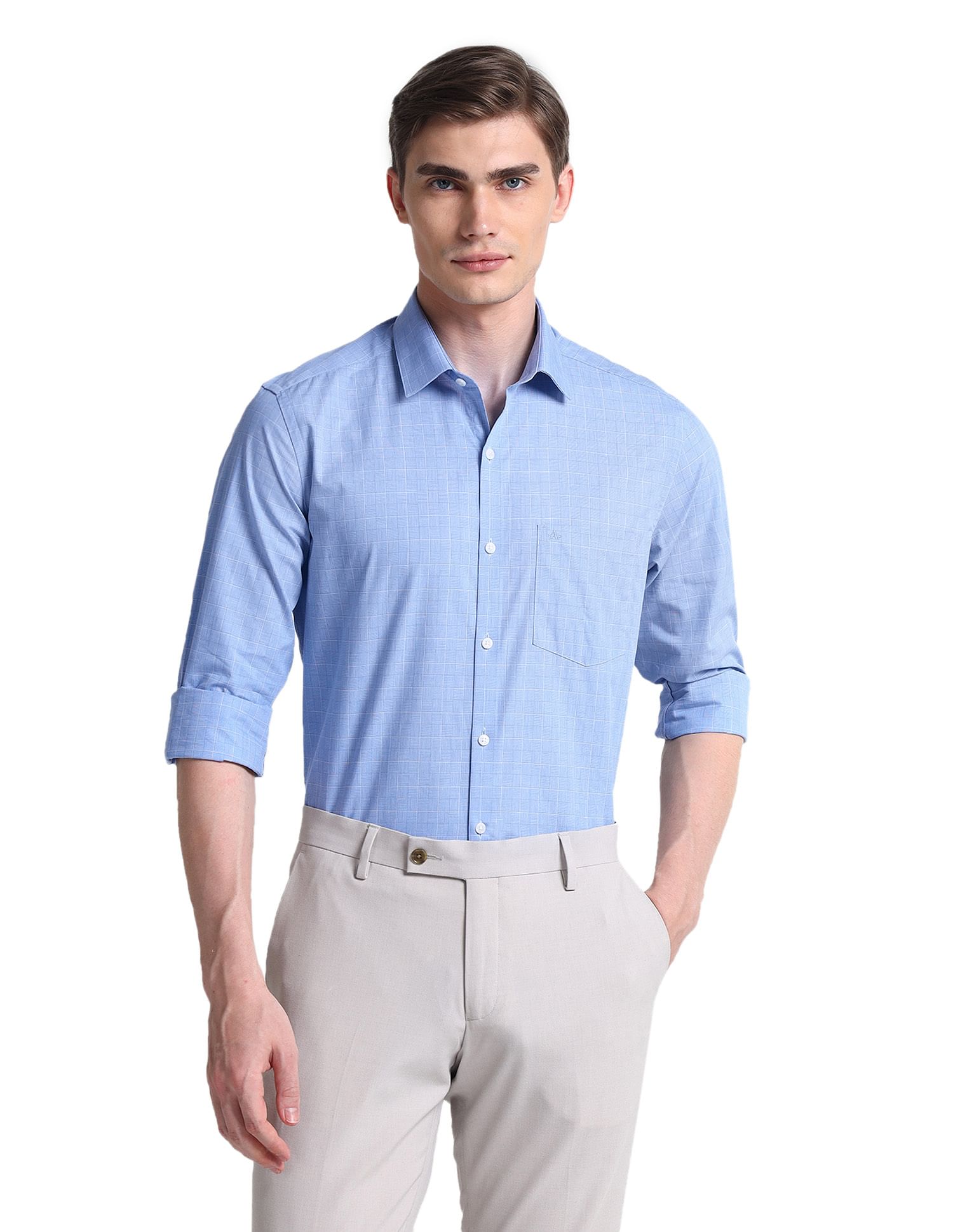 Arrow Manhattan Slim Cotton Shirt