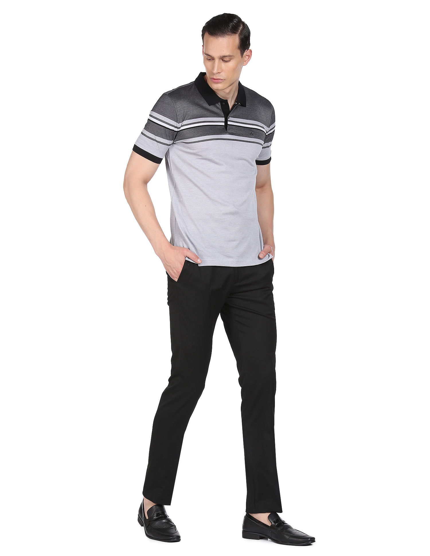 Black Polo with Charcoal Pants Outfits For Men 61 ideas  outfits   Lookastic