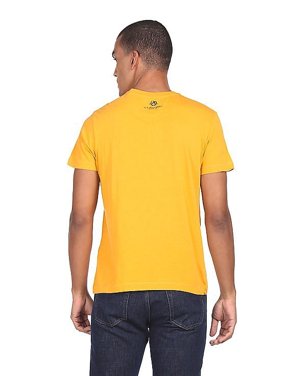 U.S. Polo Assn. Denim Co. Brand Print Cotton T-Shirt