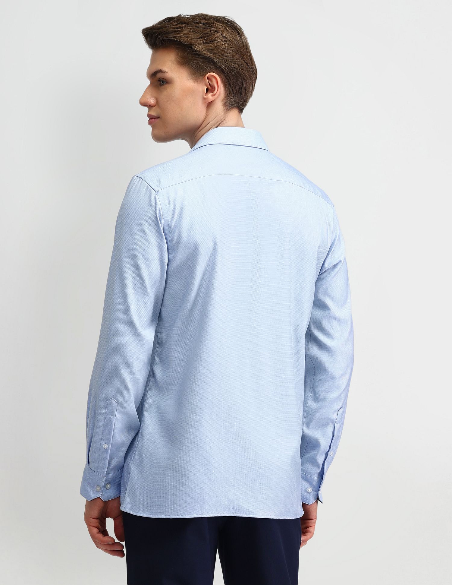 Arrow Dobby Solid Pattern Shirt