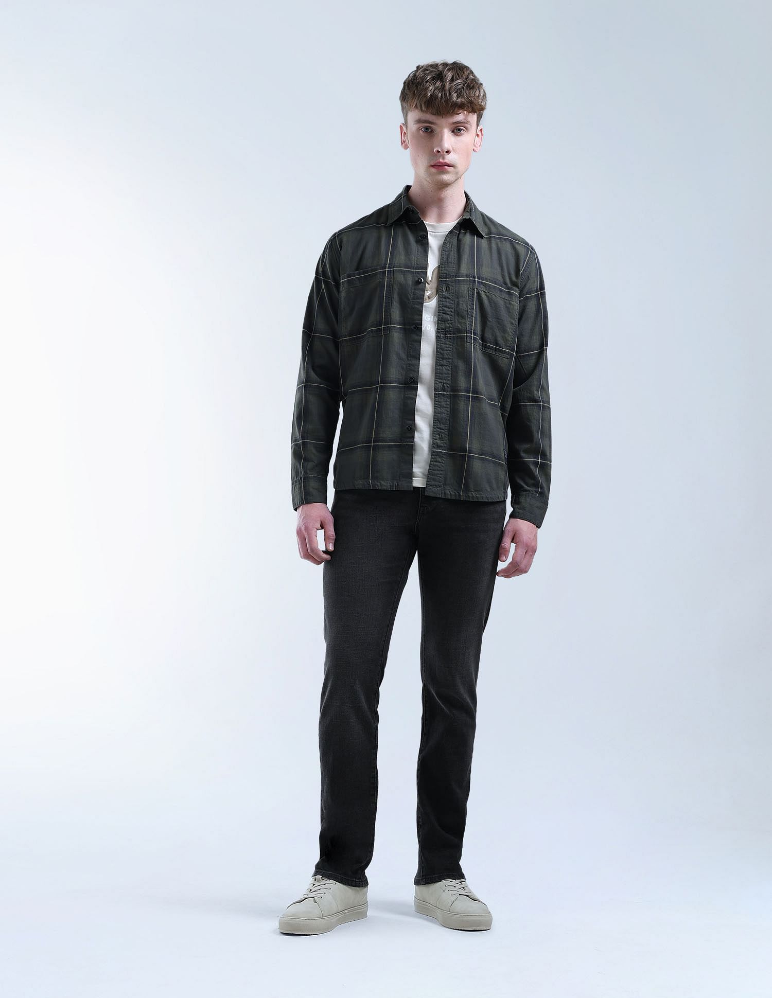 Flying Machine Freddie Slim Straight Fit Authentic Signature Jeans