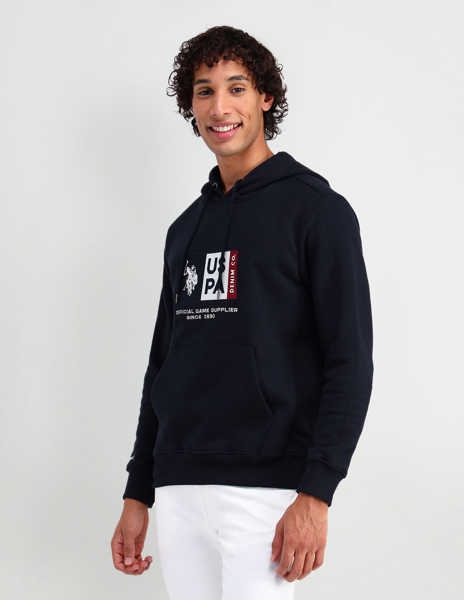 U.S. Polo Assn. Denim Co. Regular Fit Hooded Sweatshirt