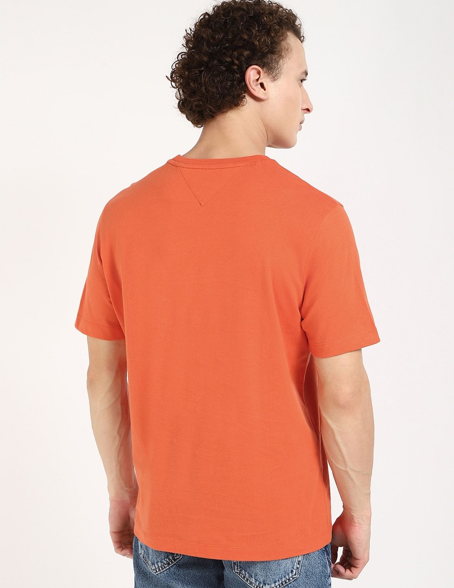 Tommy Hilfiger Solid Regular-Fit Cotton T-Shirt