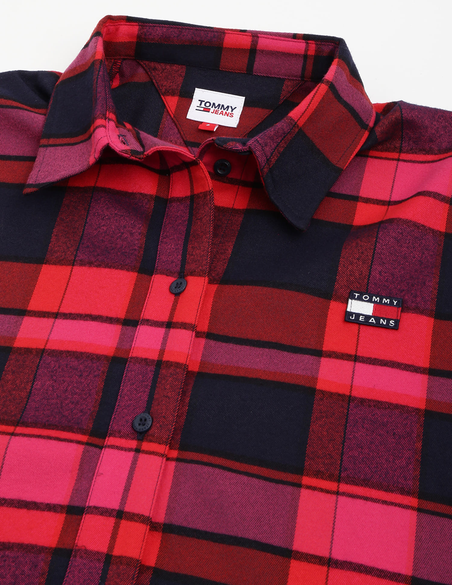 Buy Tommy Hilfiger Tartan Check Twill Shirt Dress - NNNOW.com