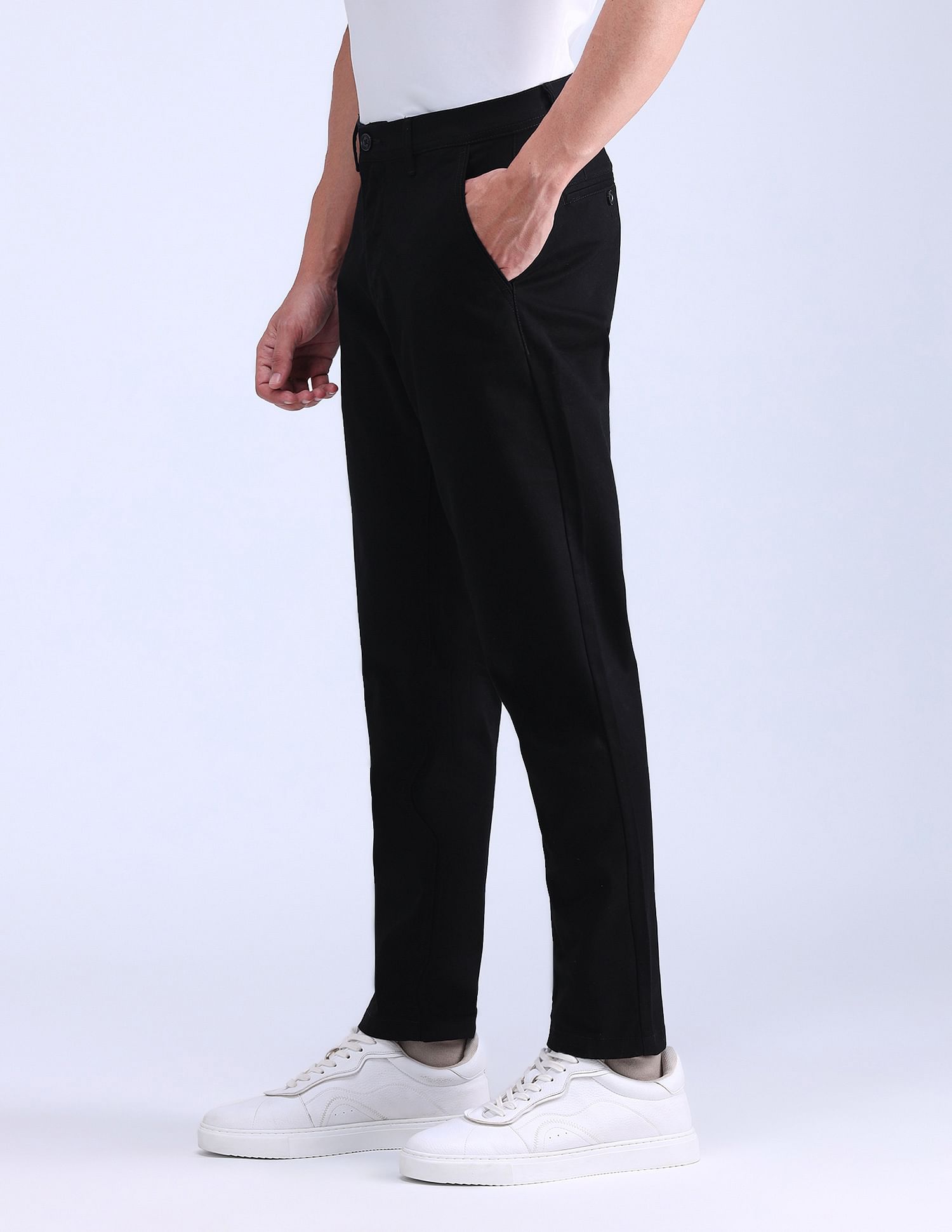Flying Machine Slash Slim Tapered Fit Trousers