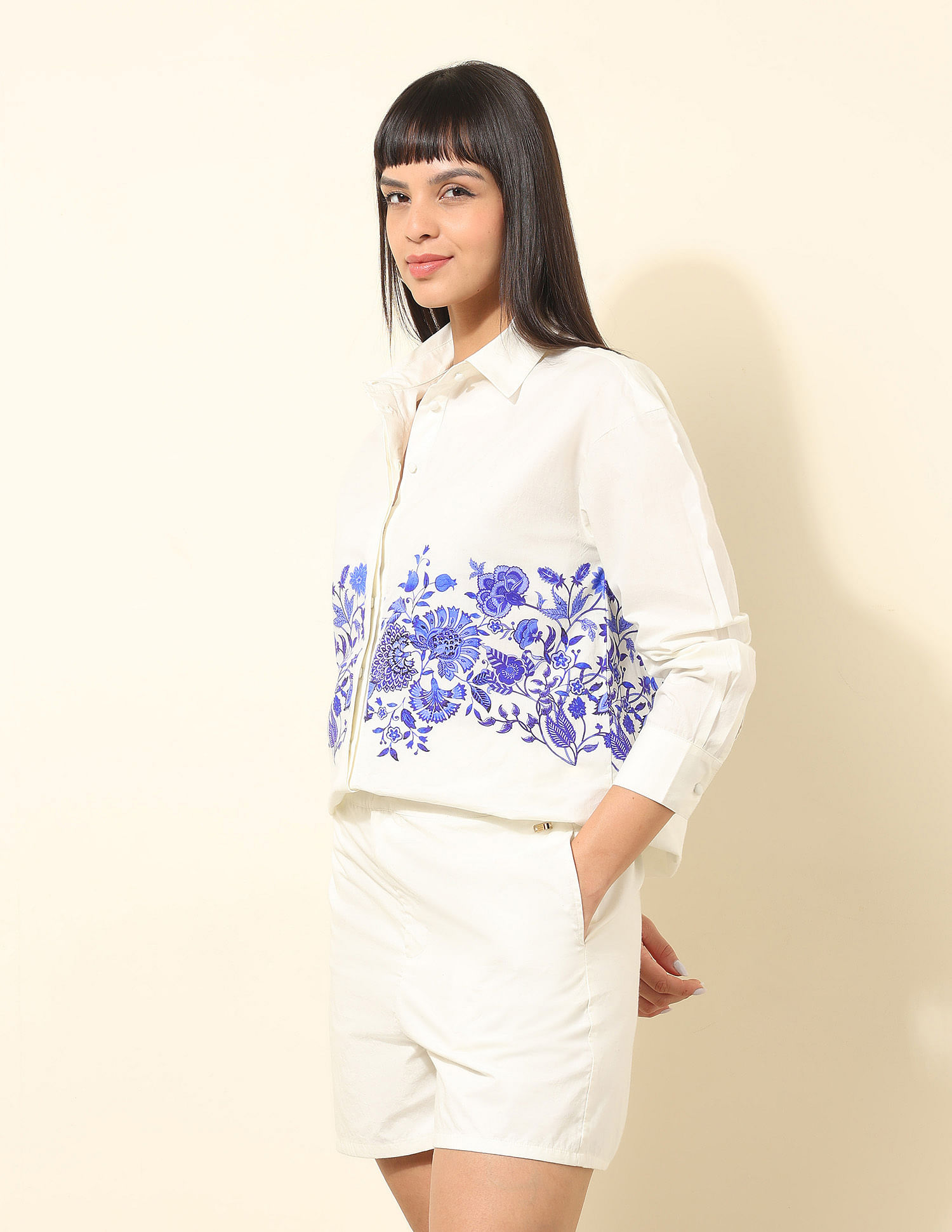 U.S. Polo Assn. Women Floral Printed Co-Ords Set