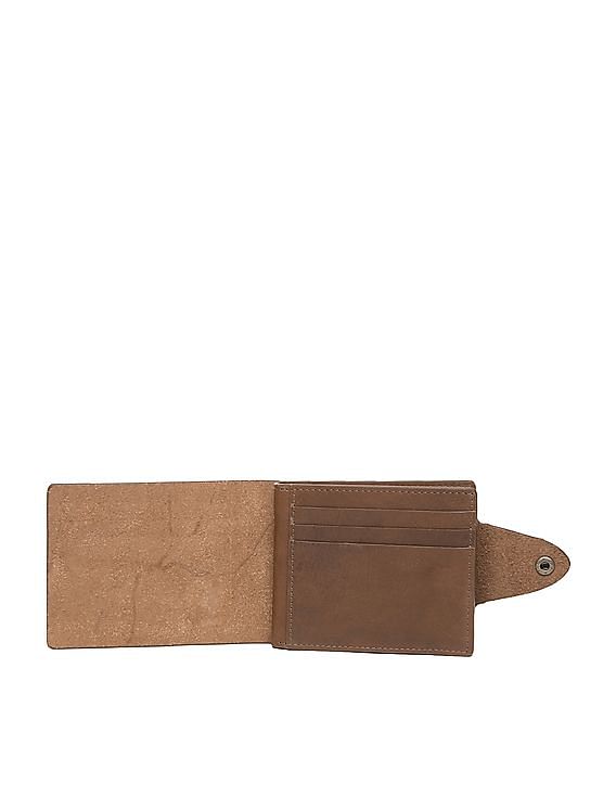 U.S. Polo Assn. Textured Leather Bi-Fold Wallet