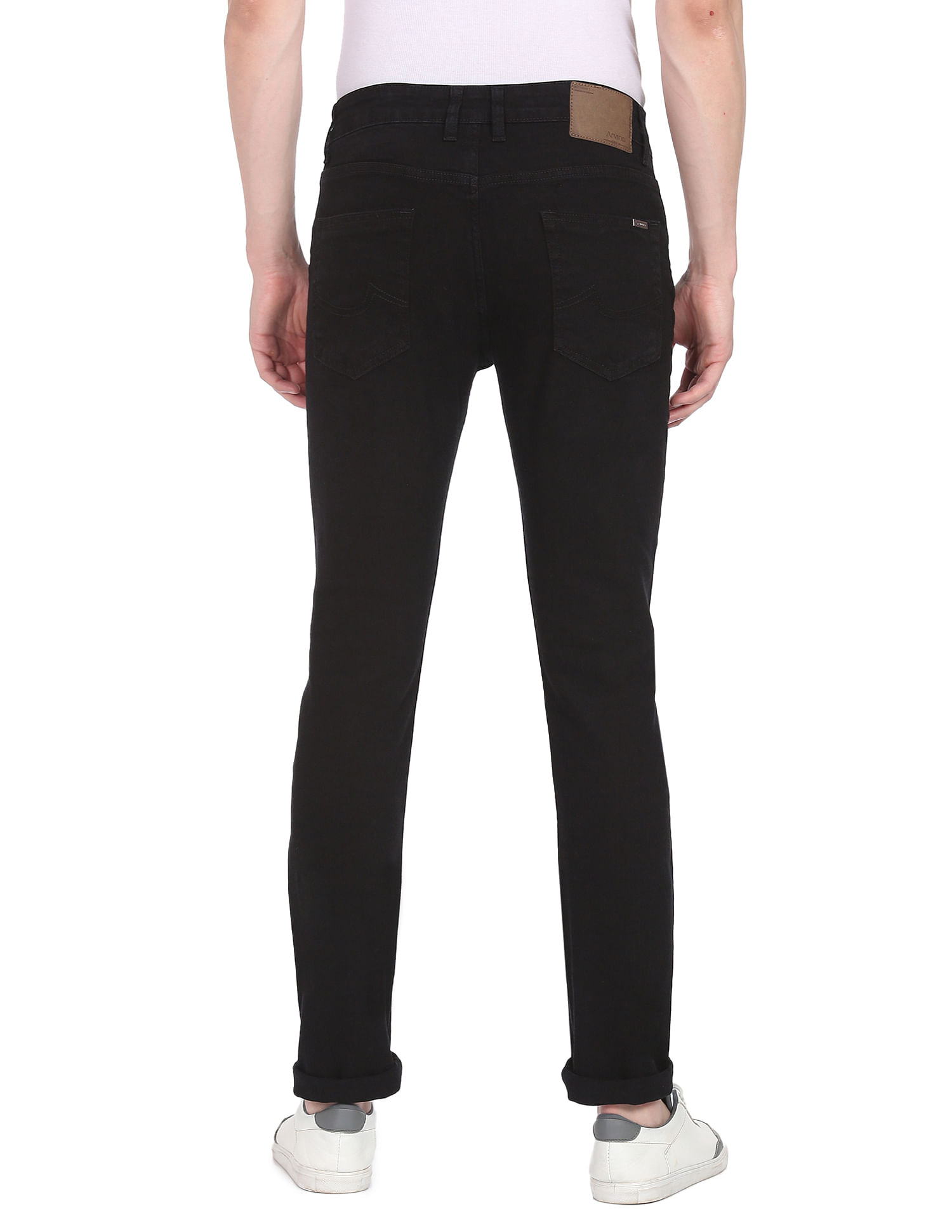 AD by Arvind Mid Rise Slim Fit Jeans