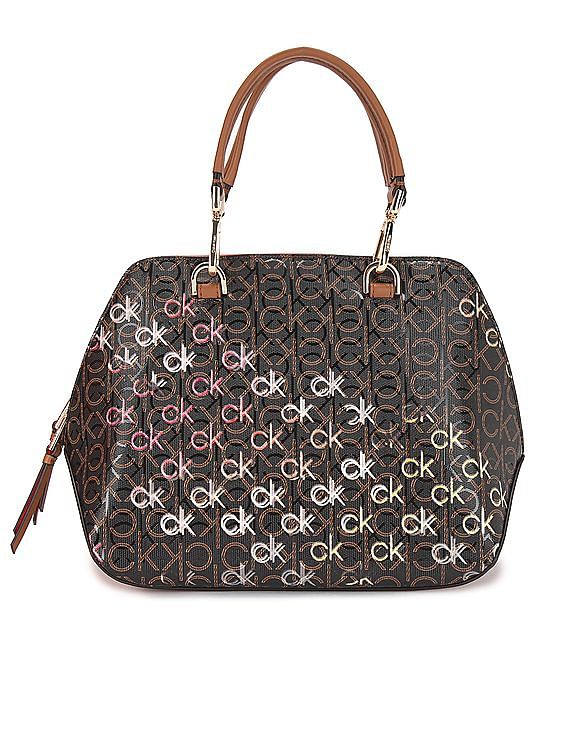 Calvin Klein Womens Tote Shopper Purse Handbag Bag Tassel Crossbody EUC |  eBay
