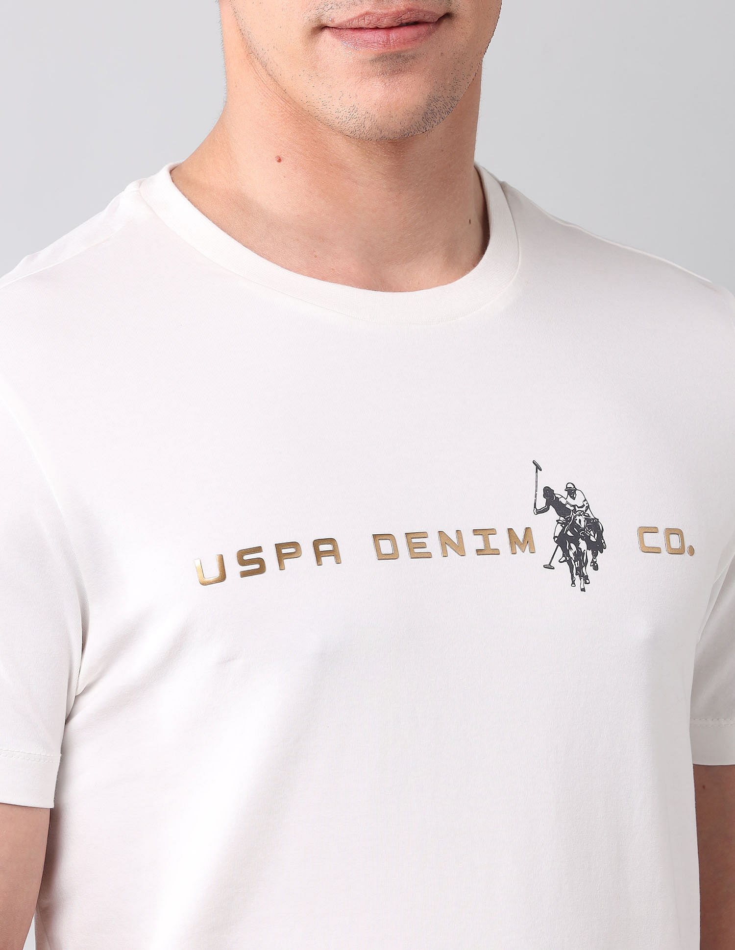 U.S. Polo Assn. Denim Co. Relaxed Fit Black Label T-Shirt