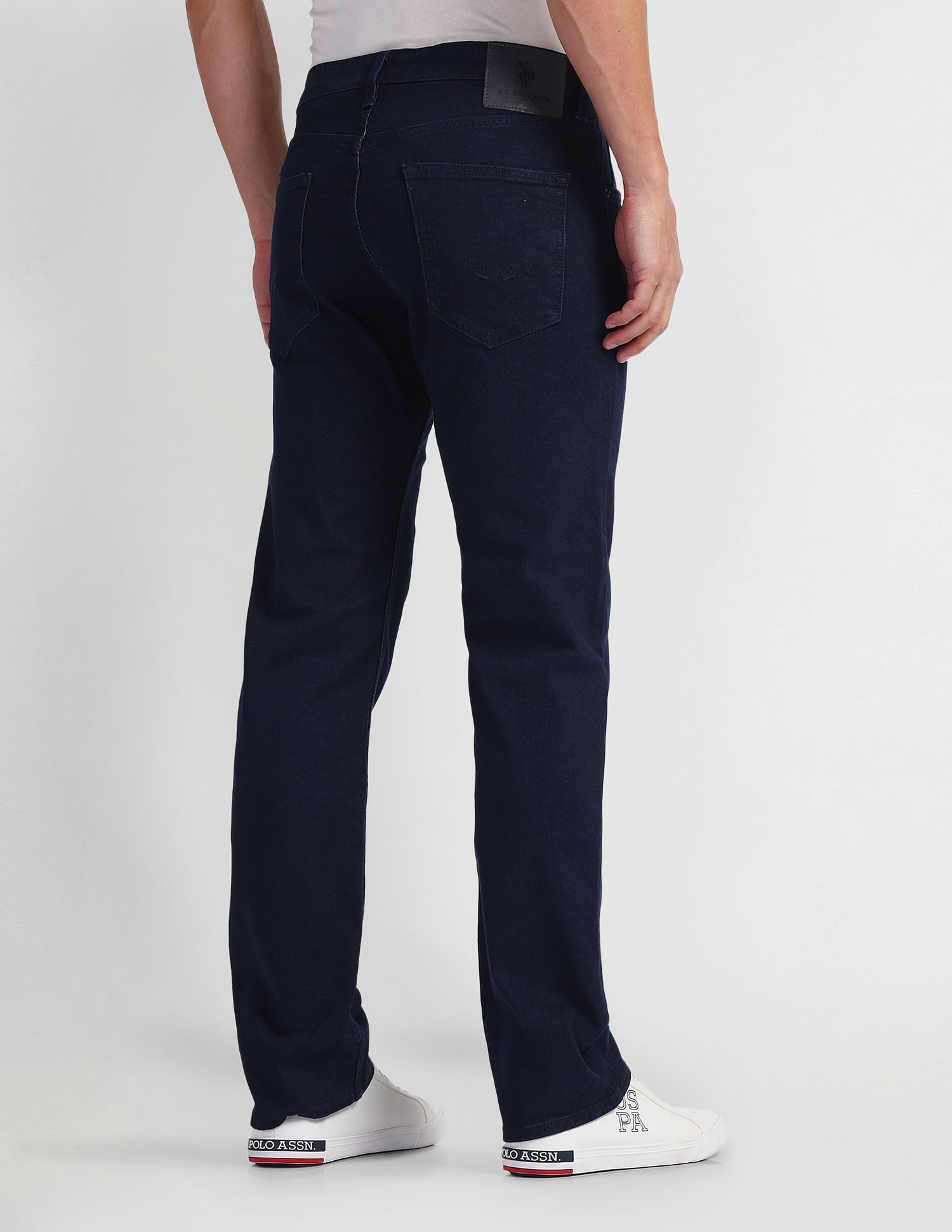 U.S. Polo Assn. Denim Co. Harold Slim Straight Fit Blue Jeans