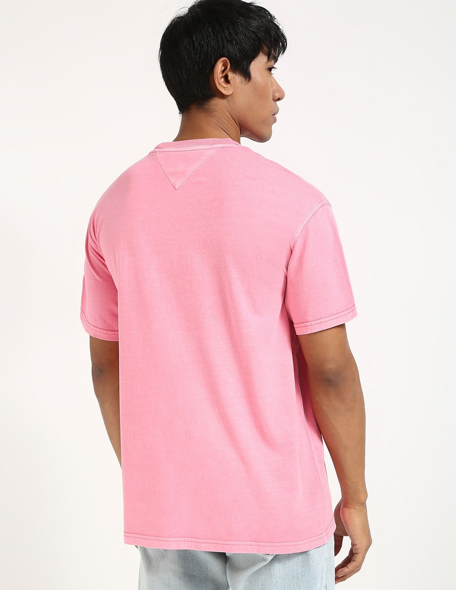 Tommy Hilfiger Solid Relaxed-Fit Cotton T-Shirt