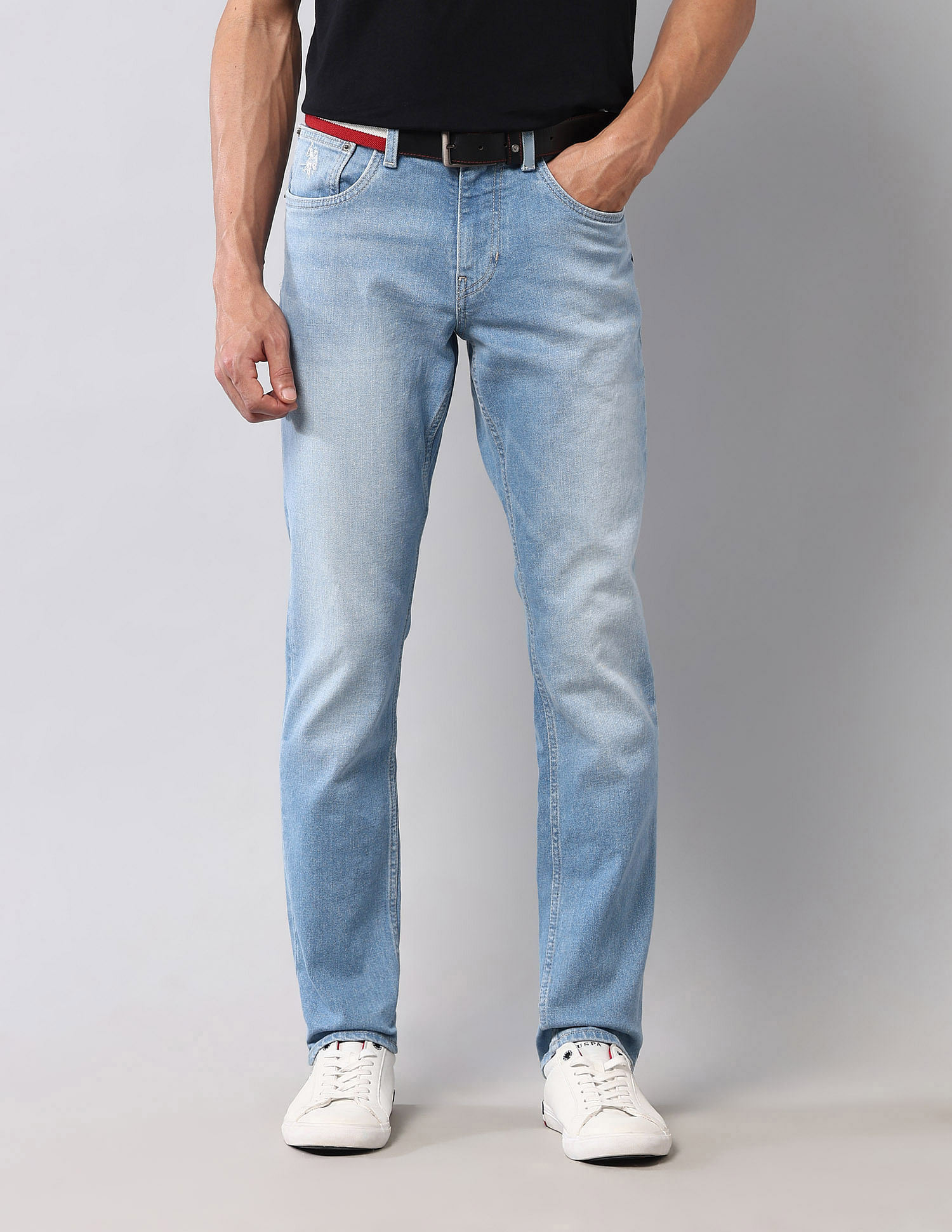 U.S. Polo Assn. Denim Co. Brandon Slim Tapered Fit Blue Vintage Jeans