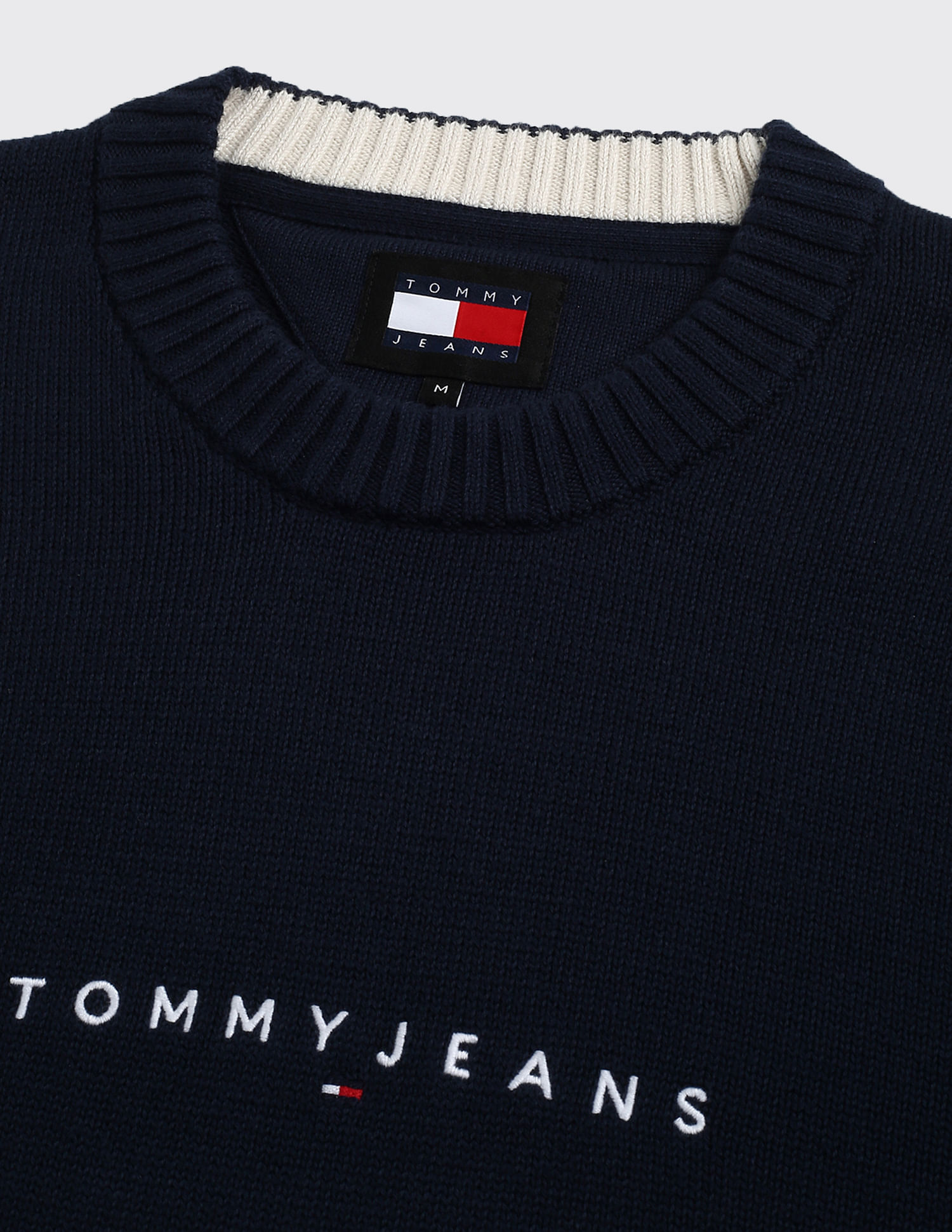 Tommy Hilfiger Slim Linear Logo Sweater