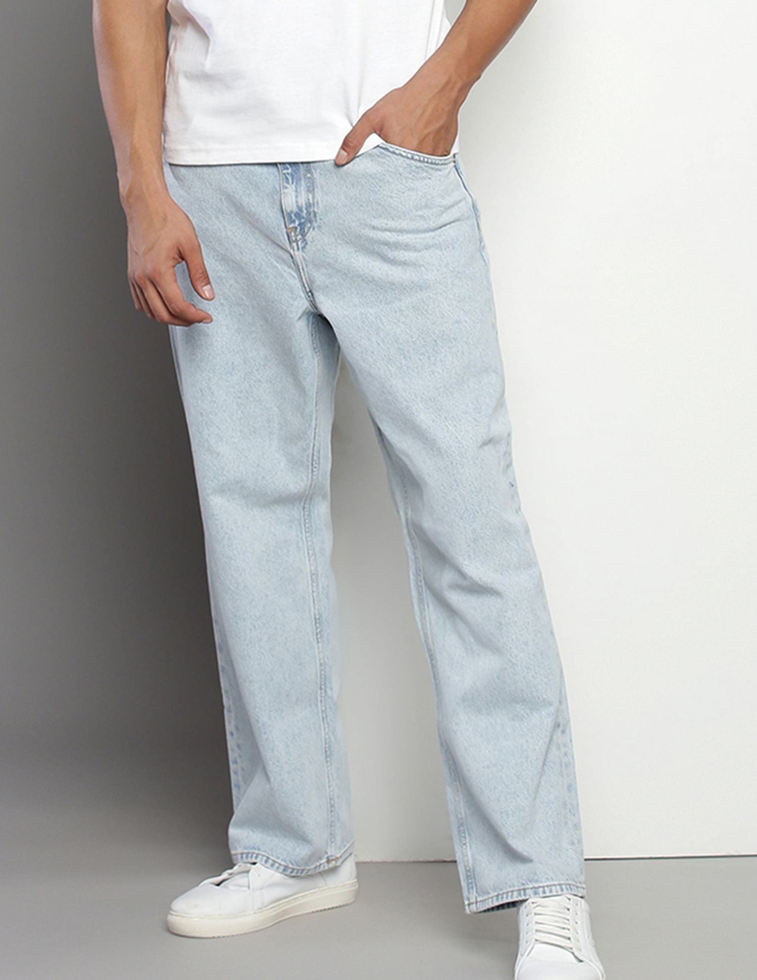 Tommy Hilfiger Aiden Rinsed Baggy Jeans