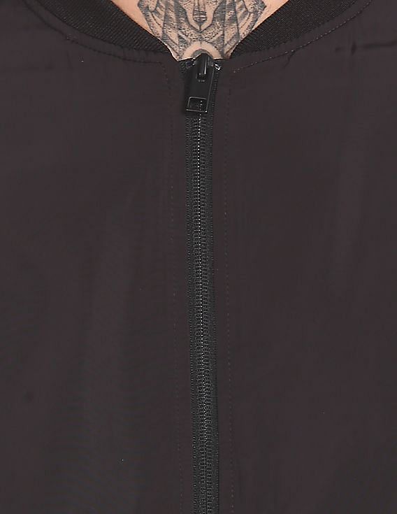 Flying Machine Long Sleeve High Neck Jacket