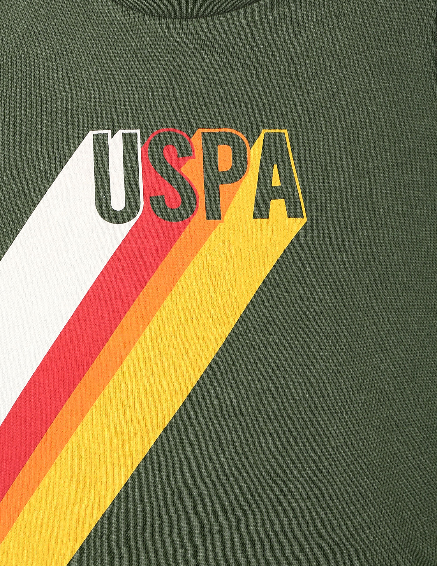 U.S. Polo Assn. Kids Crew Neck Brand Print T-Shirt - Pack Of 2