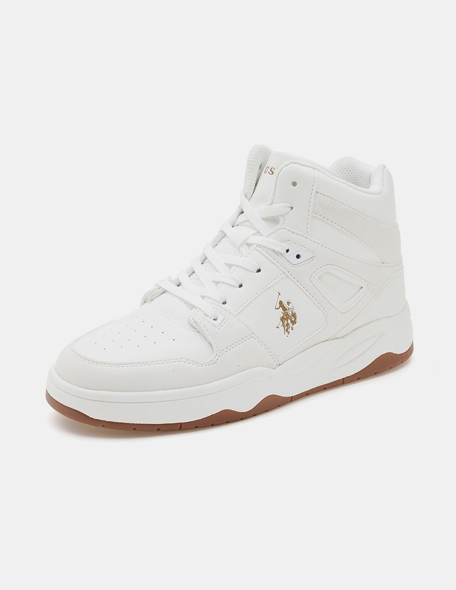 U.S. Polo Assn. Men Bruce Mid Top Sneakers