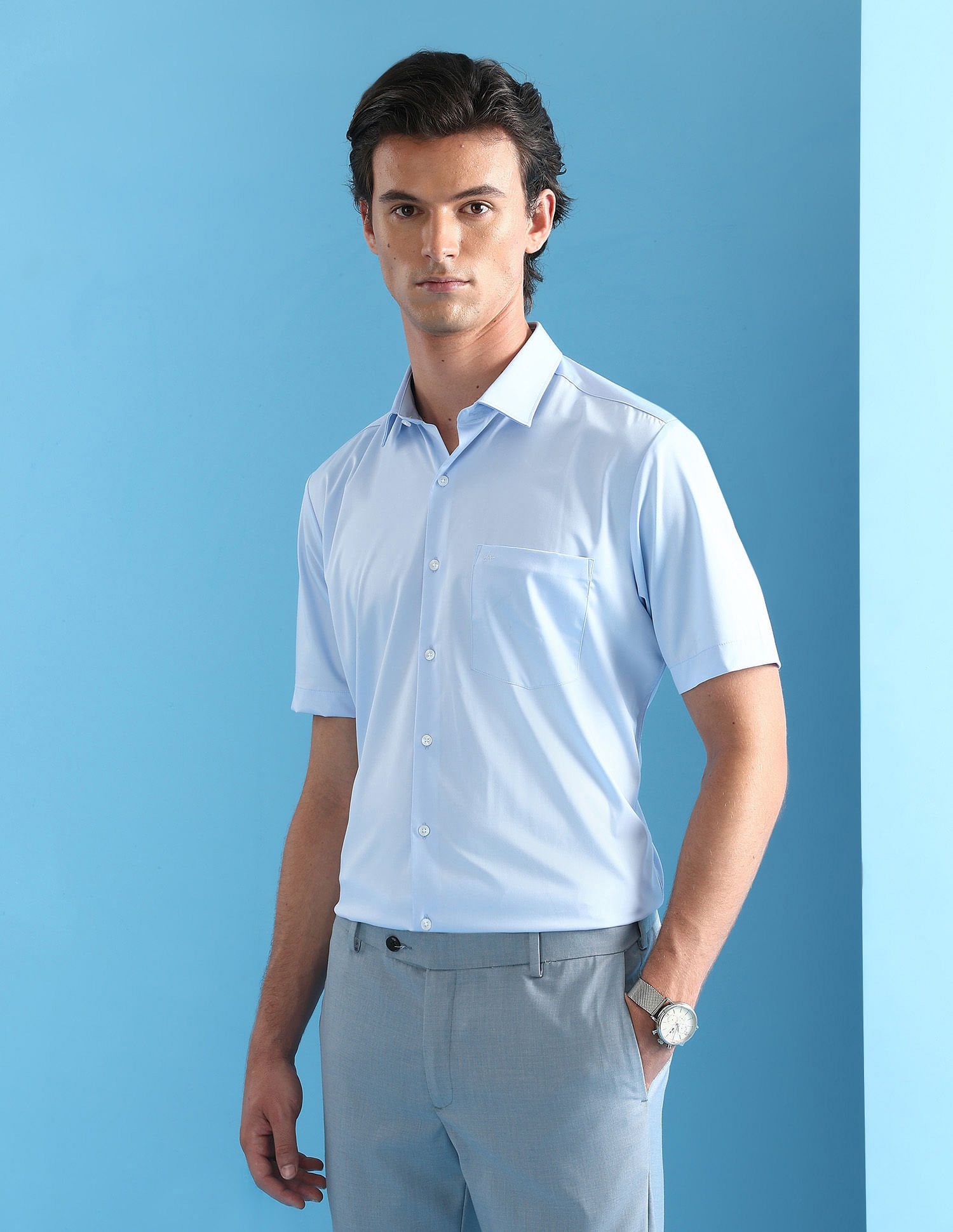 Arrow Solid Liberty Classic Fit Velocity Shirt