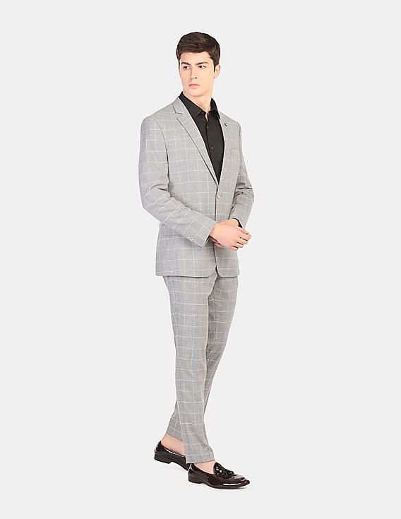 arrow grey suit