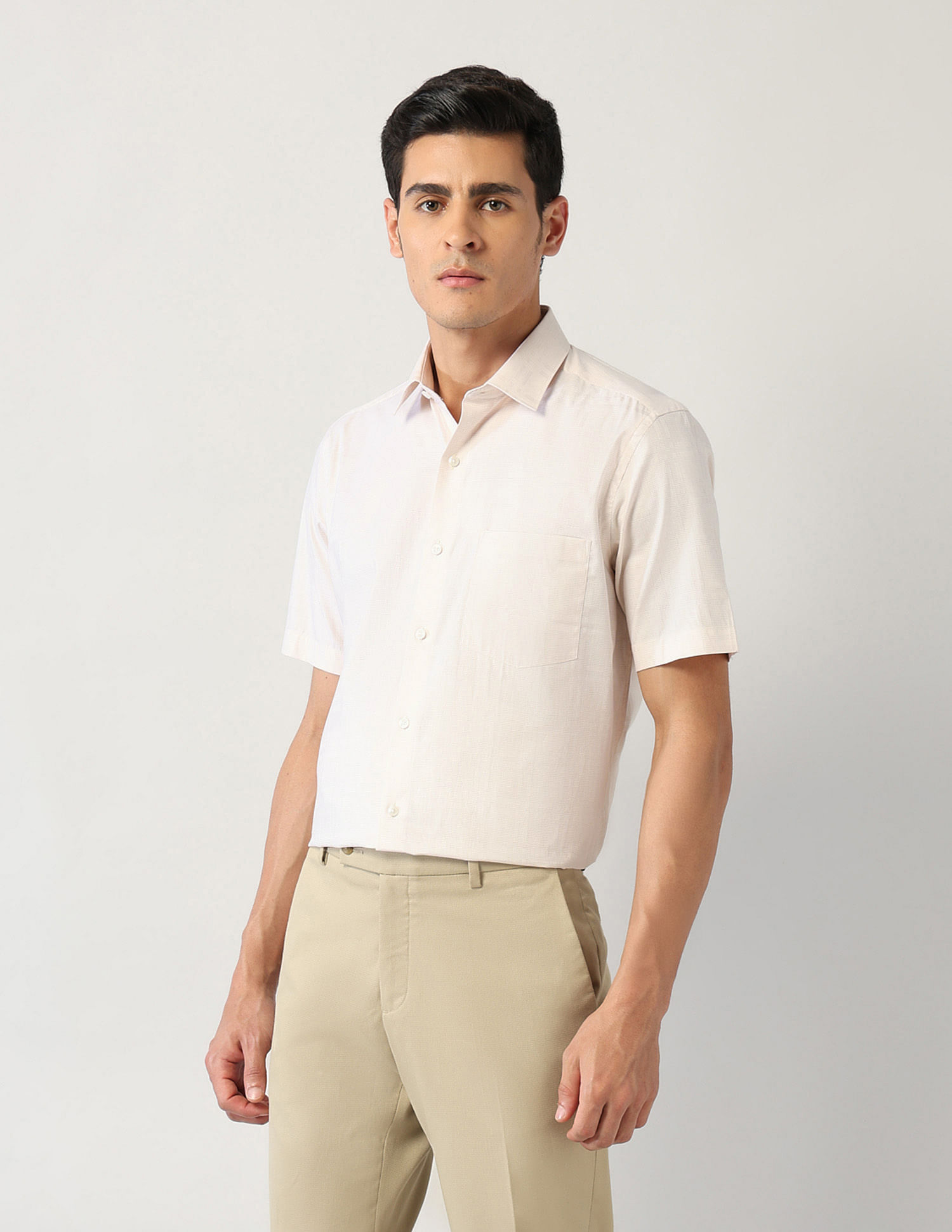 Arrow Liberty Classic Fit Textured Shirt