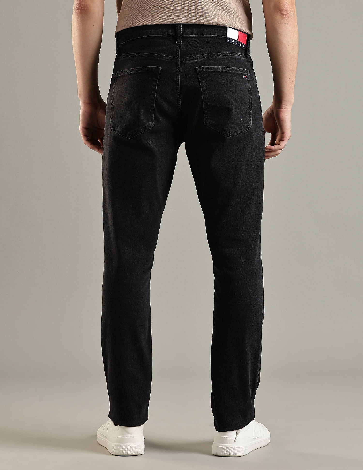 Tommy Hilfiger Cotton Slim Fit Mid Rise Jeans