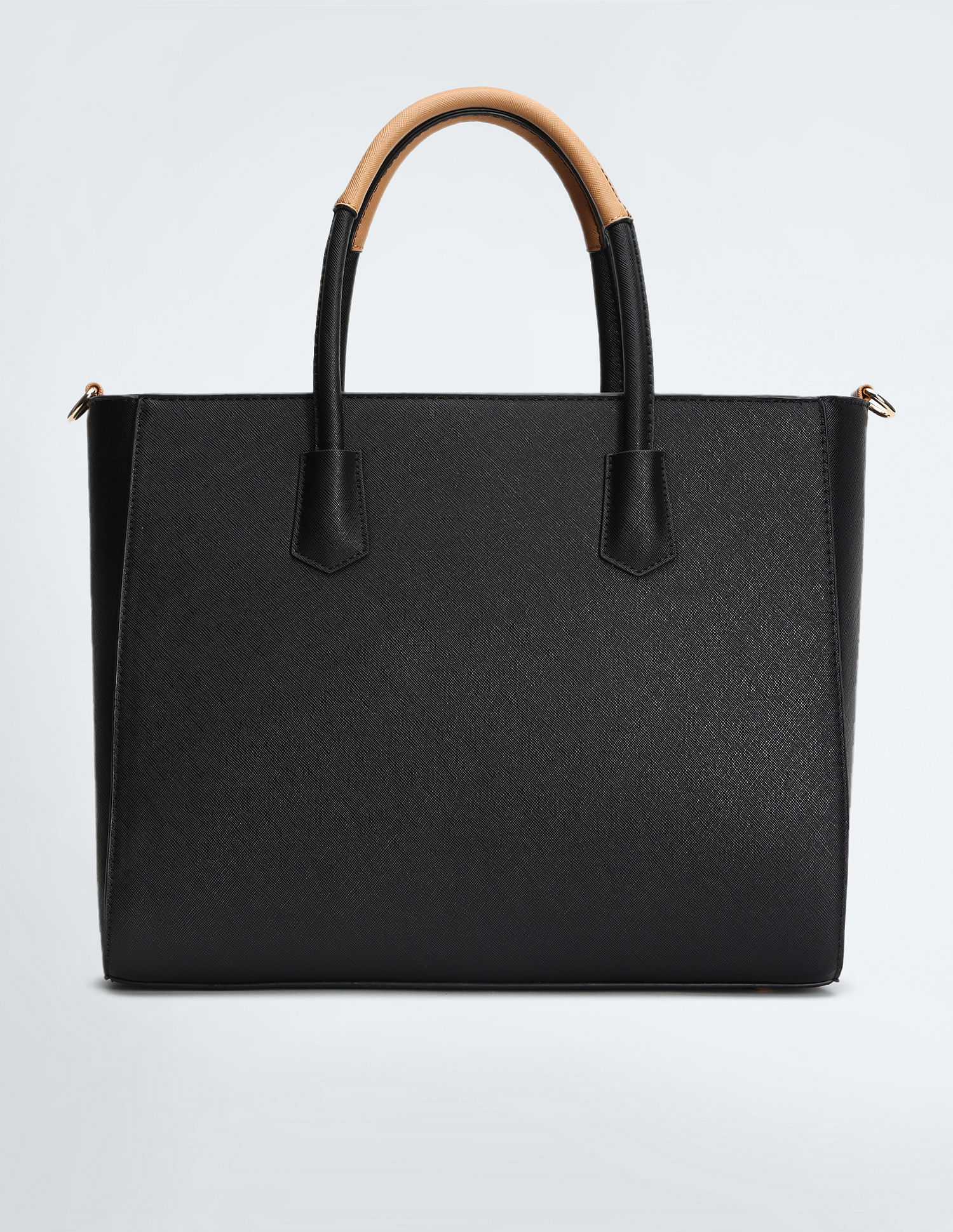 U.S. Polo Assn. Women Metallic Hardware Structured Handbag