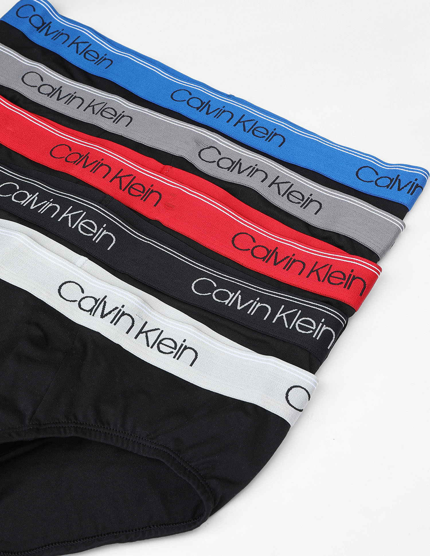Calvin Klein Underwear Contrast Band Hipster Brief : Pack Of 5