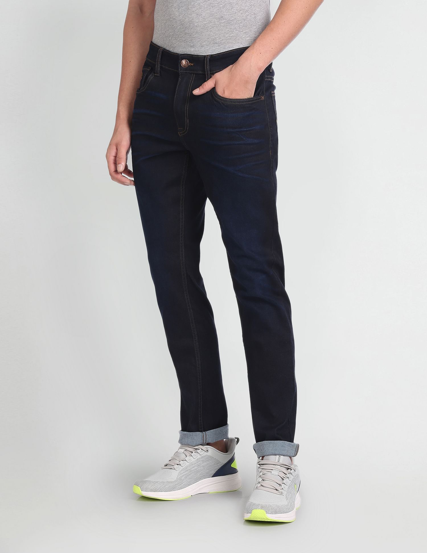 U.S. Polo Assn. Denim Co. Brandon Slim Tapered Fit Blue Jeans