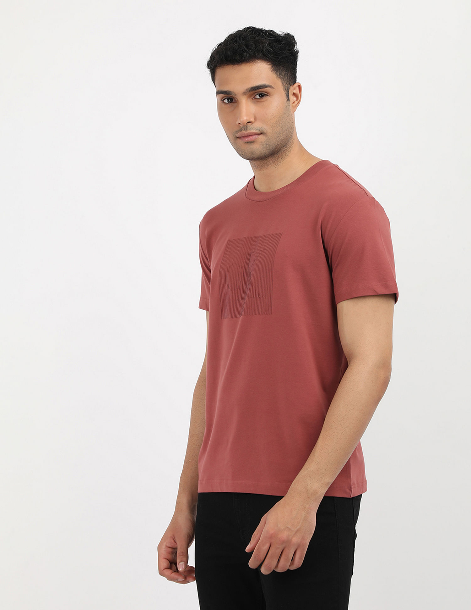 Calvin Klein Monogram Graphic Print T-Shirt