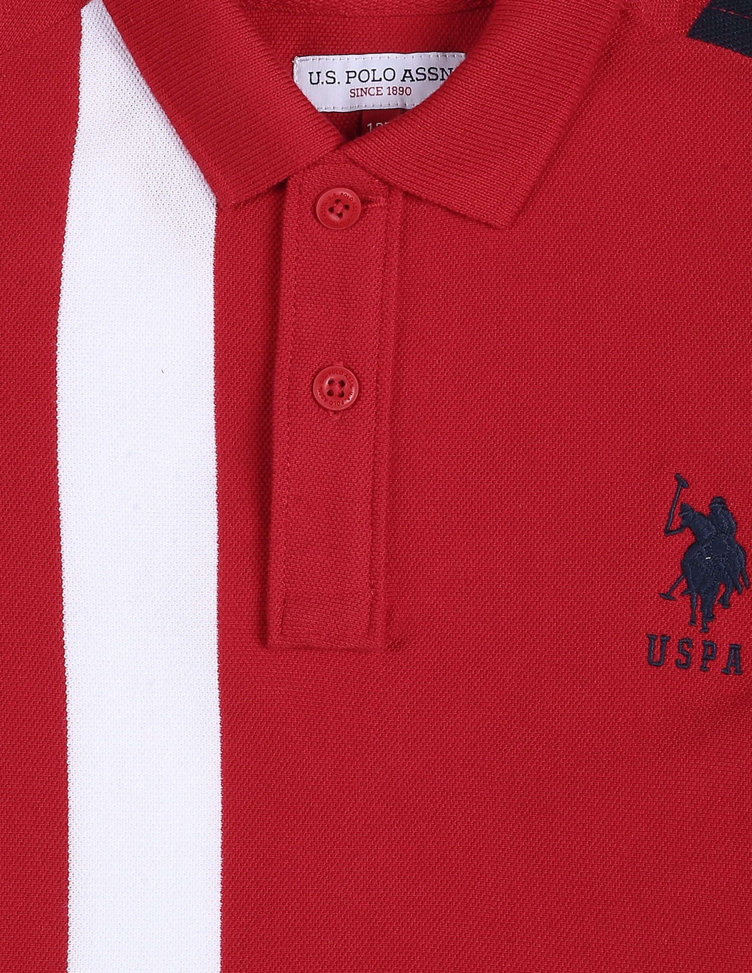 Buy . Polo Assn. Kids Colour Block Polo Shirt 