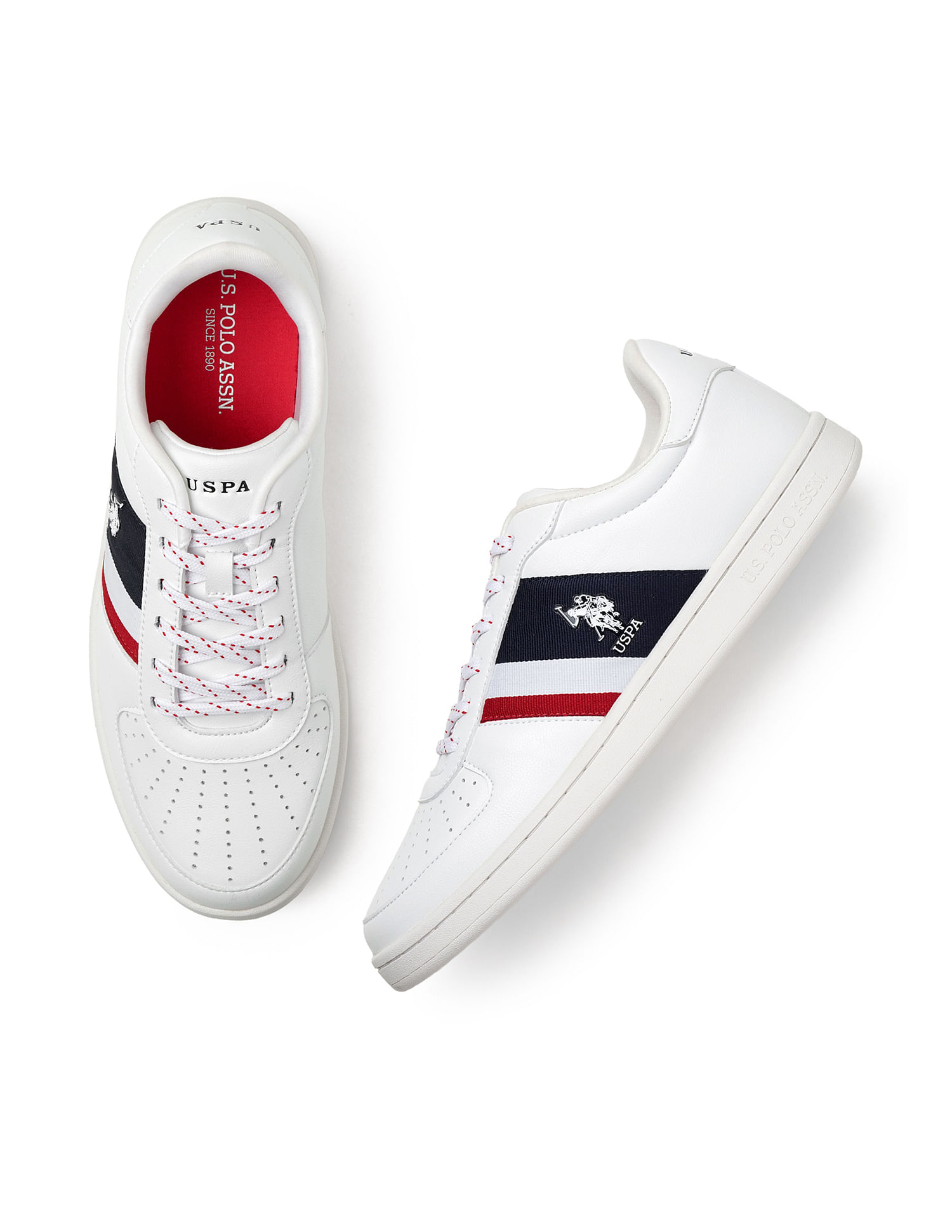 U.S. Polo Assn. Men Aion 2.0 White All Day Sneakers