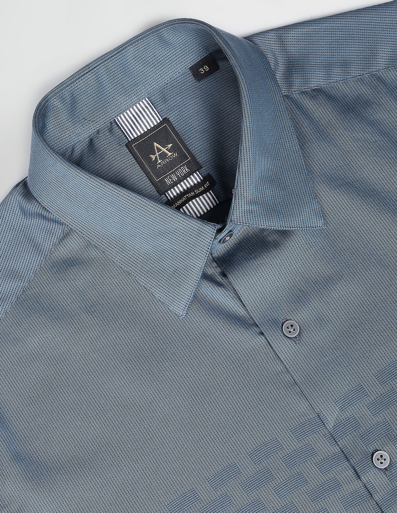 Arrow Newyork Manhattan Slim Fit Dobby Shirt