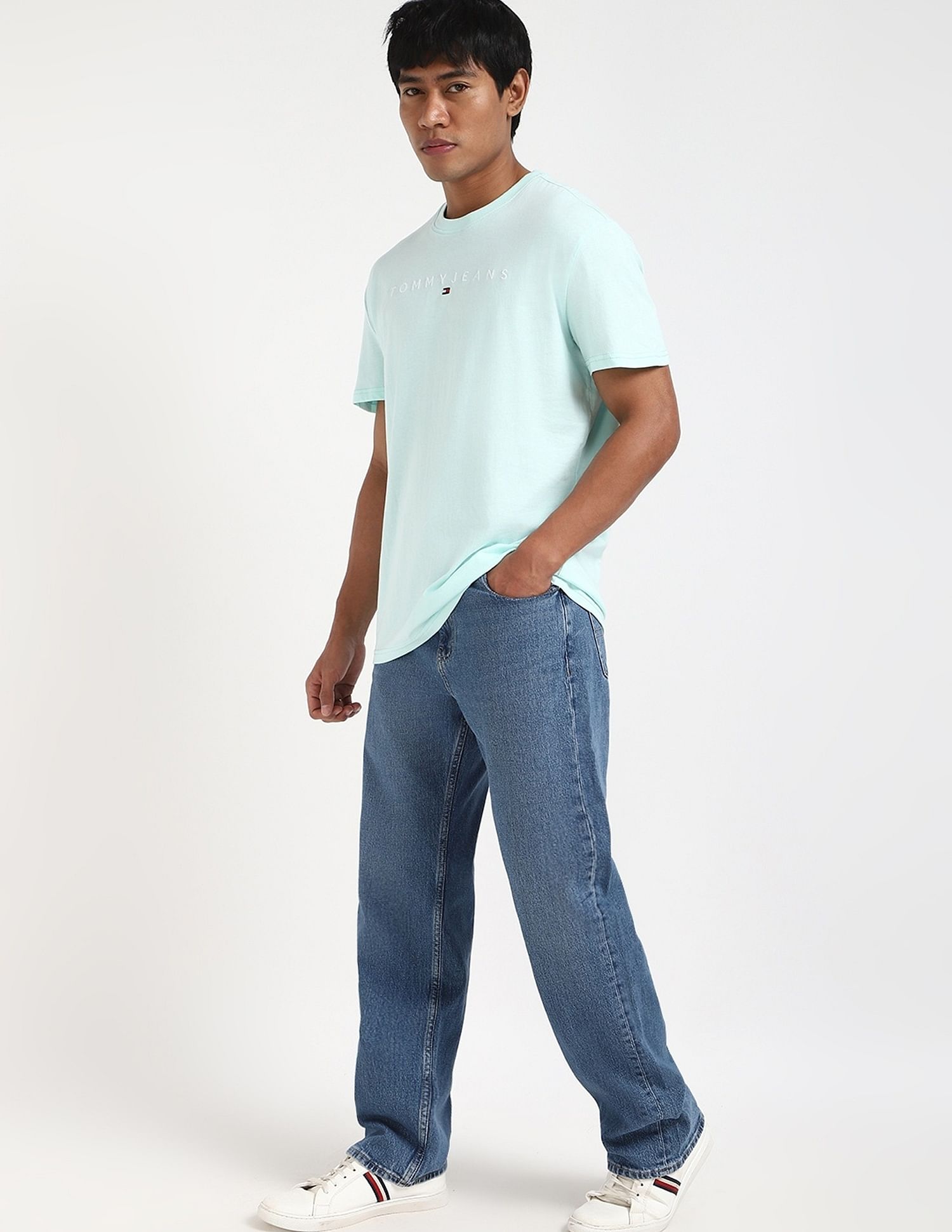 Tommy Hilfiger Blue Men's Jeans for Casual Comfort