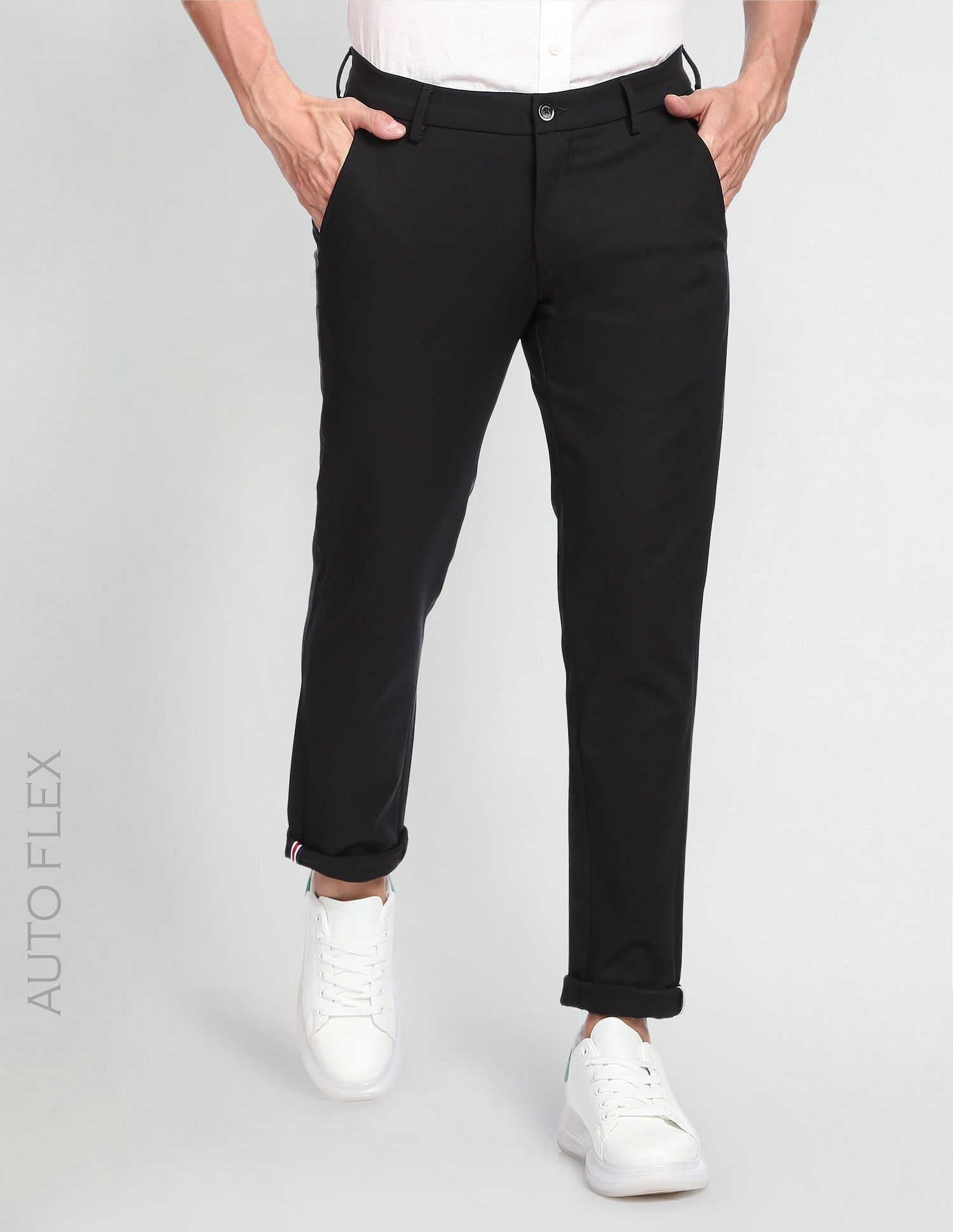 Buy Arrow Men's Slim Pants (ARAFTR2124_Light Grey at Amazon.in
